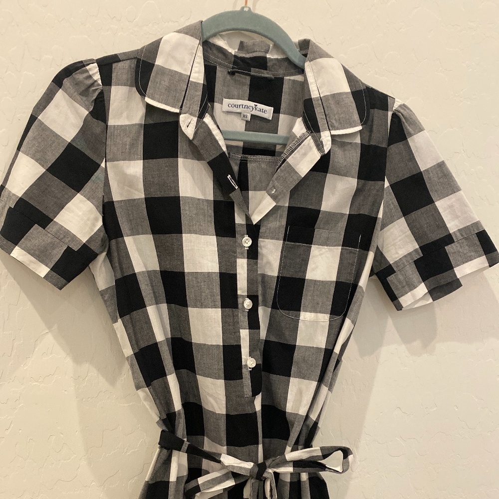 Courtney Kate Cotton Shirtdress